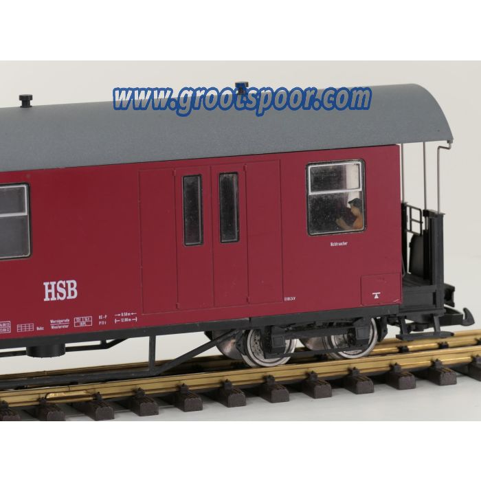 TRAINLINE45 3530792 HSB Packwagen, 902-309, 4 Figuren, Innenbeleuchtung, Metallrader, Energiespeicher #xx1 - sku: 20260814040554 - Gebruikt - Zeer goede staat - Afbeelding 6