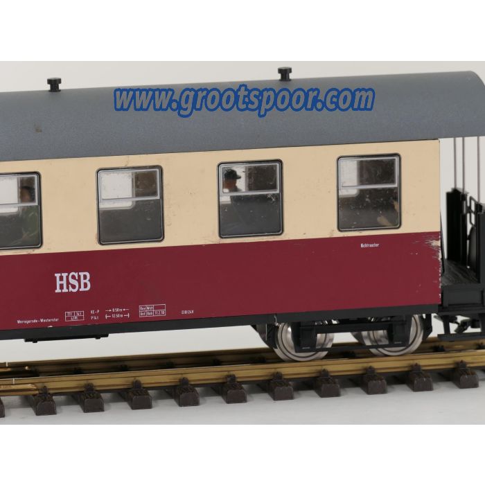 TRAINLINE45 3530826 HSB Personenwagen 6 Fenster 900-444, 5 Figuren, Innenbeleuchtung, Metallrader, Energiespeicher #669 - sku: 20260814042619 - Gebraucht - Guter Zustand - Bild 6