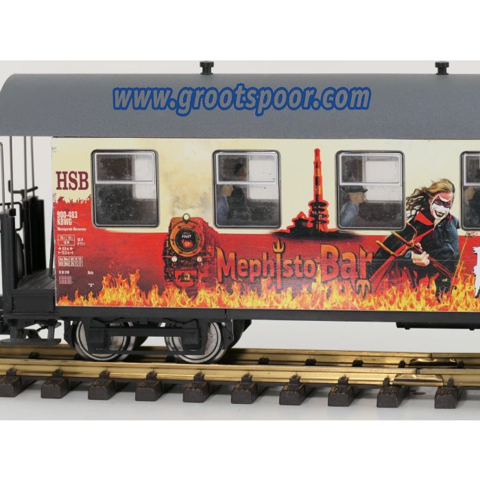 TRAINLINE45 3530721 HSB Personenwagen 900-483 "FAUST" 9 Figuren, Innenbeleuchtung, Metallrader, Energiespeicher, #749 - sku: 20260814044443 - Used - Very good condition - Photo 3