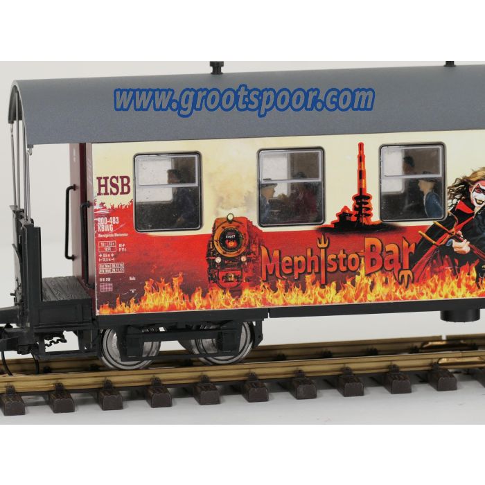 TRAINLINE45 3530721 HSB Personenwagen 900-483 "FAUST" 9 Figuren, Innenbeleuchtung, Metallrader, Energiespeicher, #749 - sku: 20260814044443 - Used - Very good condition - Photo 5