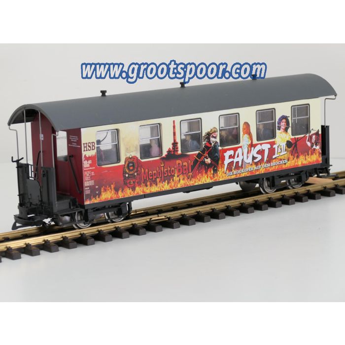 TRAINLINE45 3530721 HSB Personenwagen 900-483 "FAUST" 12 Figuren, Innenbeleuchtung, Metallrader, Energiespeicher, #716 - sku: 20260814050653 - Gebraucht - Sehr guter Zustand - Bild 2