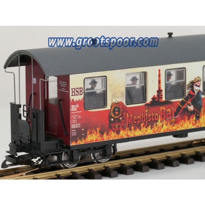 TRAINLINE45 3530721 HSB Personenwagen 900-483 "FAUST" 12 Figuren, Innenbeleuchtung, Metallrader, Energiespeicher, #716 - sku: 20260814050653 - Gebraucht - Sehr guter Zustand - Bild 5