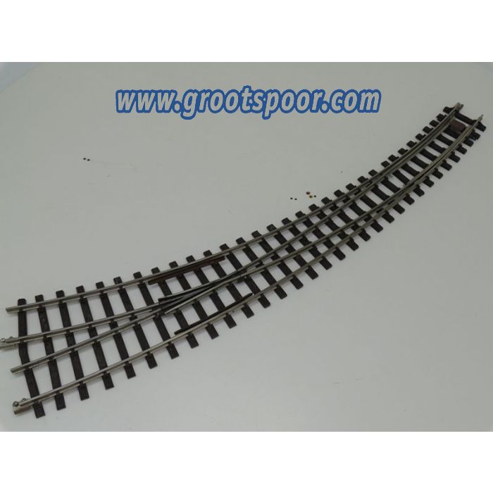 THIEL 1901 Innenbogenweiche 54°/45° Nickel rechts, Schroefbare railverbinders. - sku: 20211015115604 - Gebruikt - Zeer goede staat - Afbeelding 2