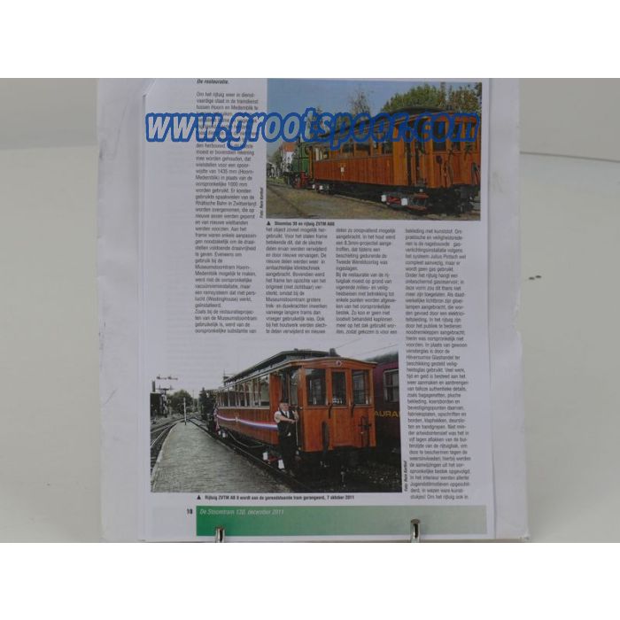 Set  UNICAAT!!!   Motorrijtuig ZVTM ME 15 & Rijtuig ZVTM 6