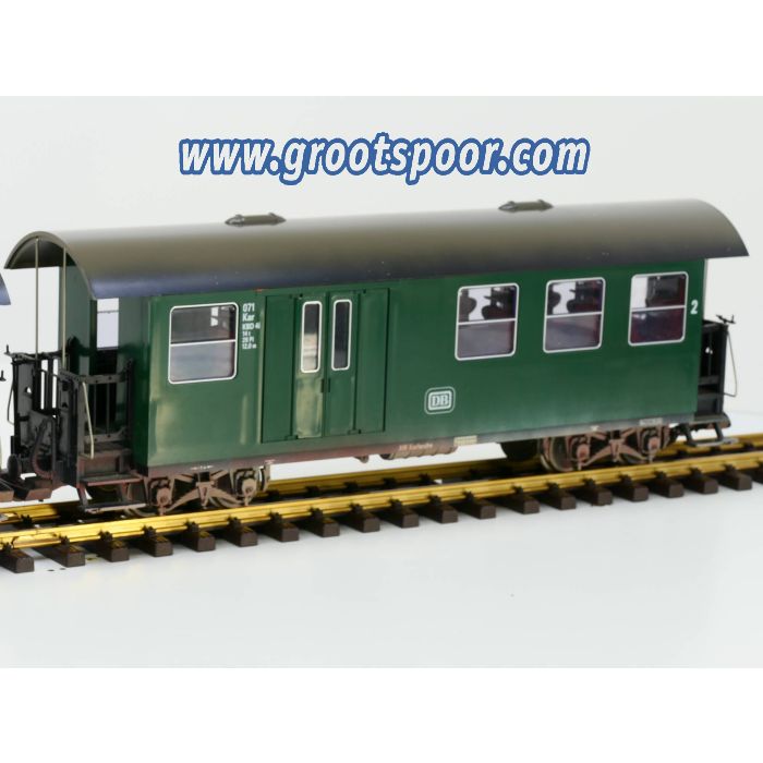 Set LGB 3x 3070 / 1x 3071 DB Personenzug, Metallrader, Gealtert