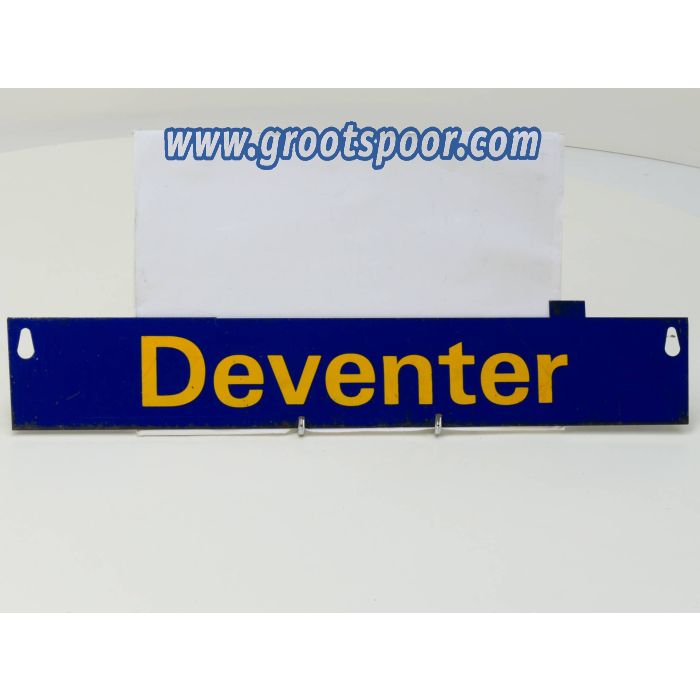 NS Koersbord Bergen op zoom / Deventer - sku: 20221028024818 - Gebruikt - Afbeelding 2