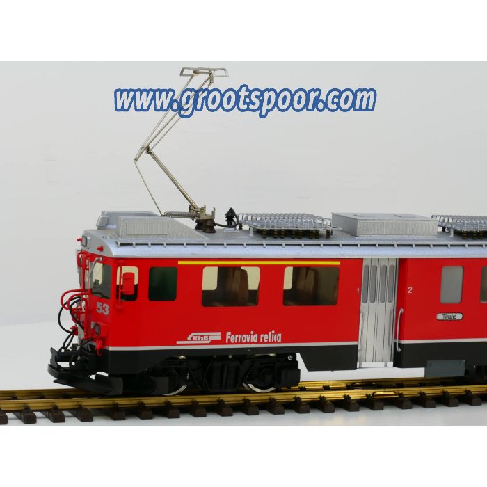 Scheba Adhäsionstriebwagen ABe 4/4III der Rhätischen Bahn, Nr. 53, Vitrinemodell