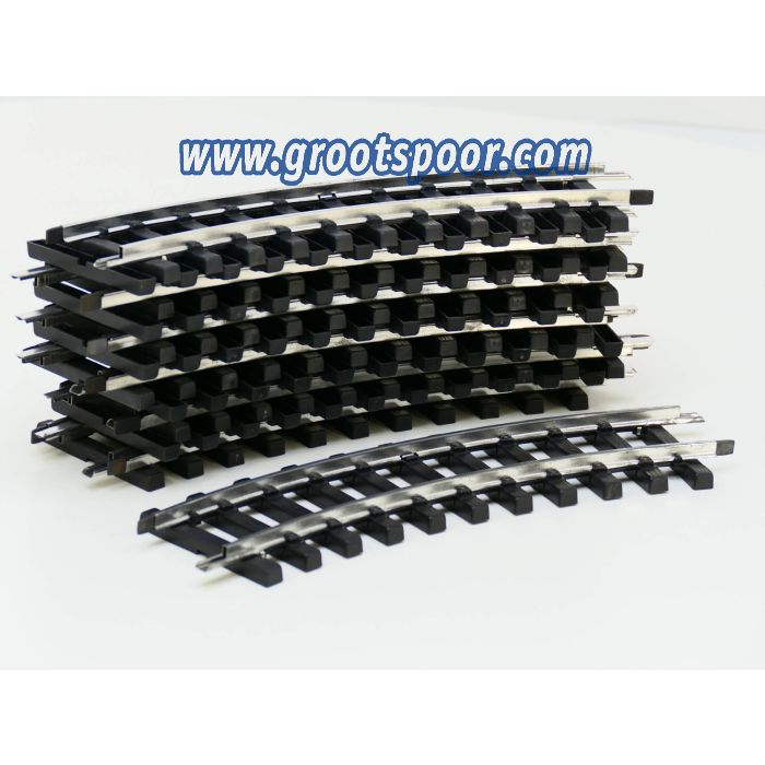Bachmann 94601 Steel Alloy 4' Diameter G Scale Curved Track, set 12x