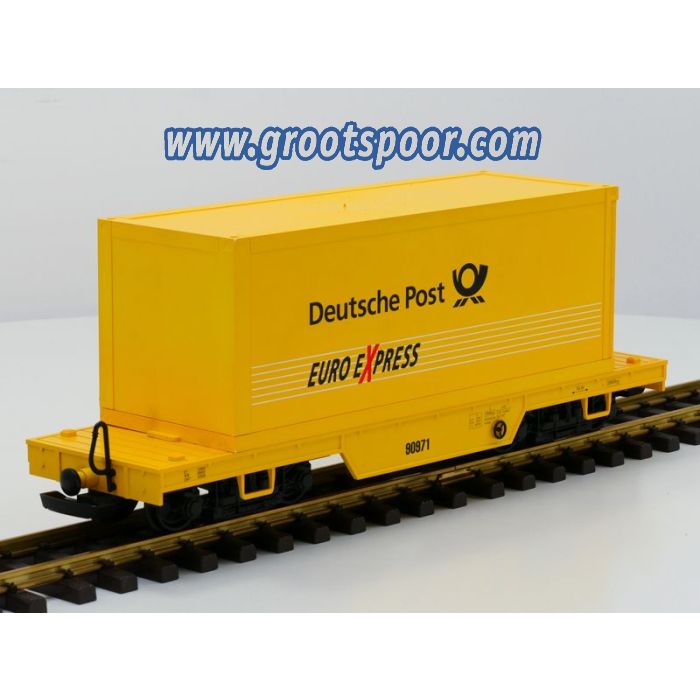 LGB 20971 Deutsche Post Euro Express Containerwagen - sku: 20211127042341 - Gebruikt - Zeer goede staat - Afbeelding 2