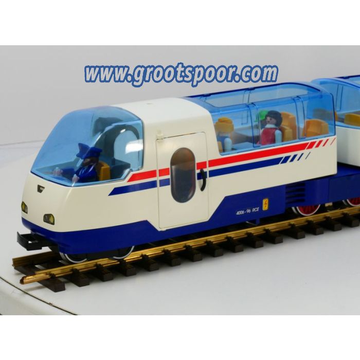 Playmobil 4016 & 4119 Express treinstel Digital, Licht, Figuren