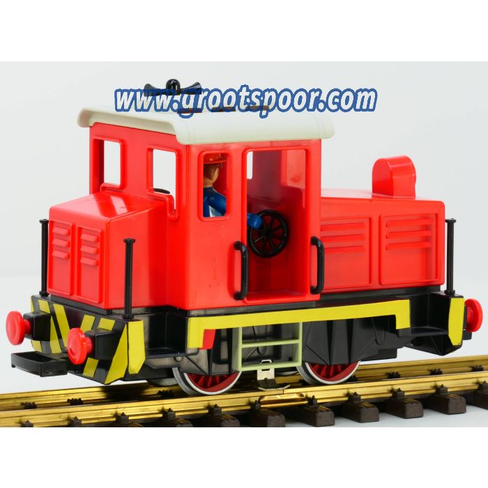 Playmobil 4050 Rode Diesellok met Machinist - sku: 20220421025458 - Used - Good condition - Photo 2