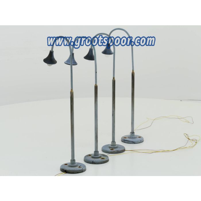 Set 4x Lantaarnpalen Messing /Kunststof (zelfbouw) - sku: 20220430021650 - Used - Photo 3