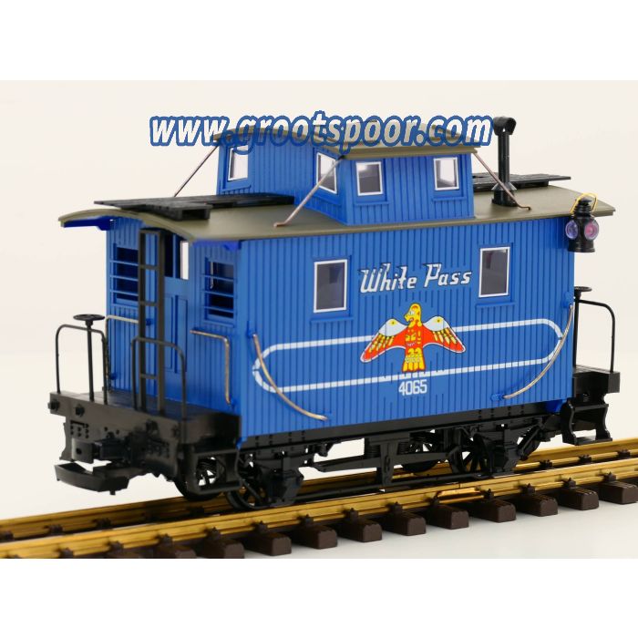 LGB 4065 - W 03 White Pass Caboose - sku: 132911173753 - Neu - Bild 2