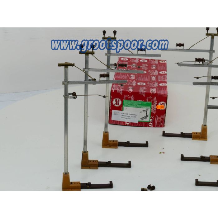 AZB 6100 RhB Gerade oberleitungsmast set 7 St. - sku: 20220528033408 - Gebraucht - Massiger Zustand - Bild 2