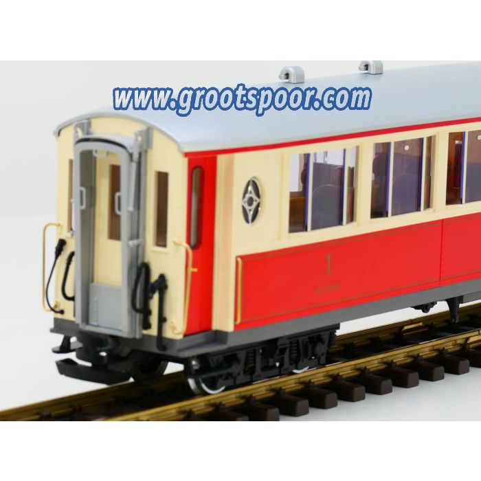 LGB 30650 RhB-Salonwagen As 1142 Met binnenverlichting, Metallrader - sku: 20220609014654 - Gebraucht - Sehr guter Zustand - Bild 5