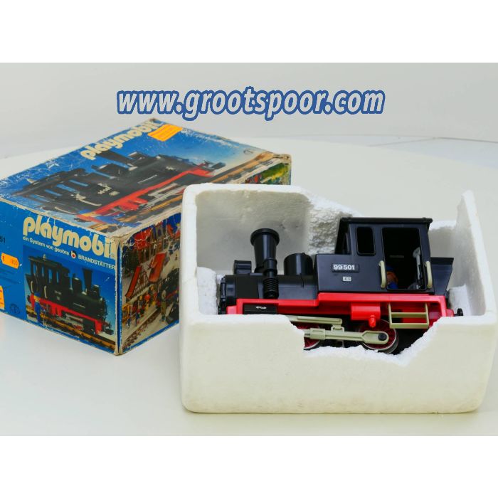 Playmobil 4051 Stoomlok 99 501 met machinist en stook-gereedschap ! - sku: 20220805051008 - Gebraucht - Guter Zustand - Bild 5
