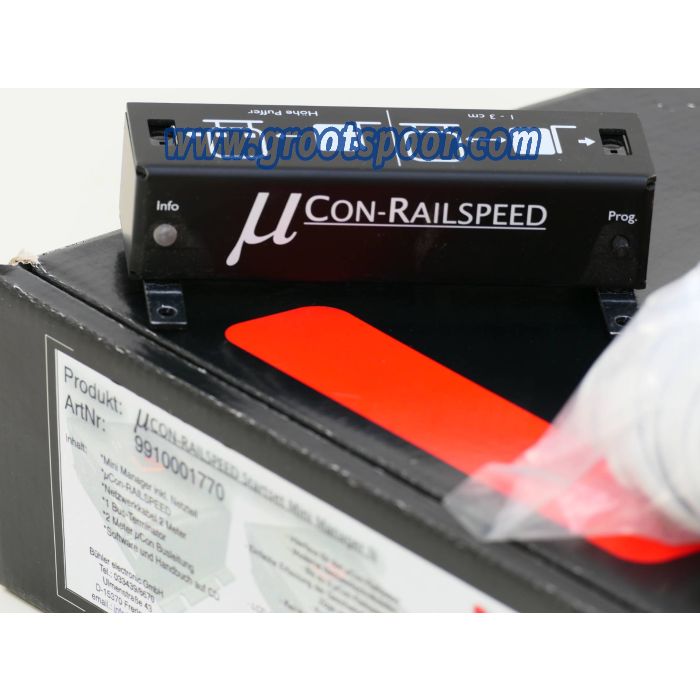 µCon-Railspeed Startset mit µCon-Manager 9910001551