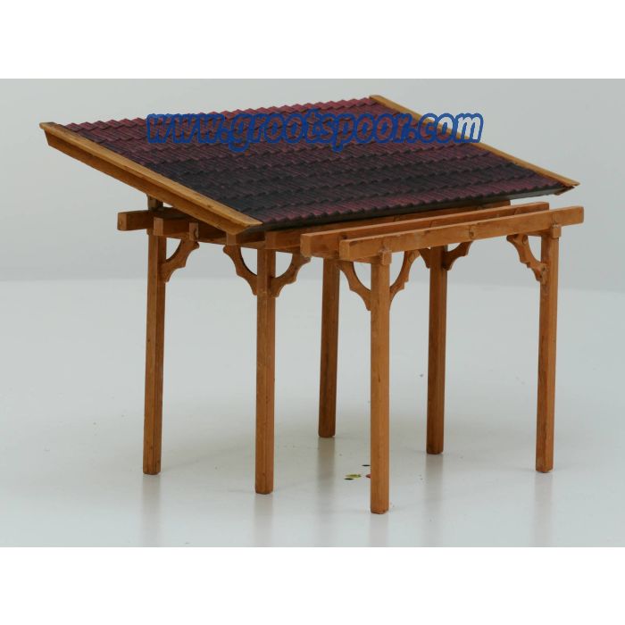 Pola Aanbouw afdak / Tuin terras Pergola Gebouwd model Nr2