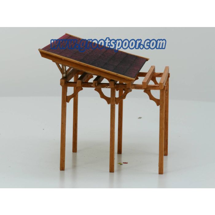 Pola Aanbouw afdak / Tuin terras Pergola Gebouwd model Nr2