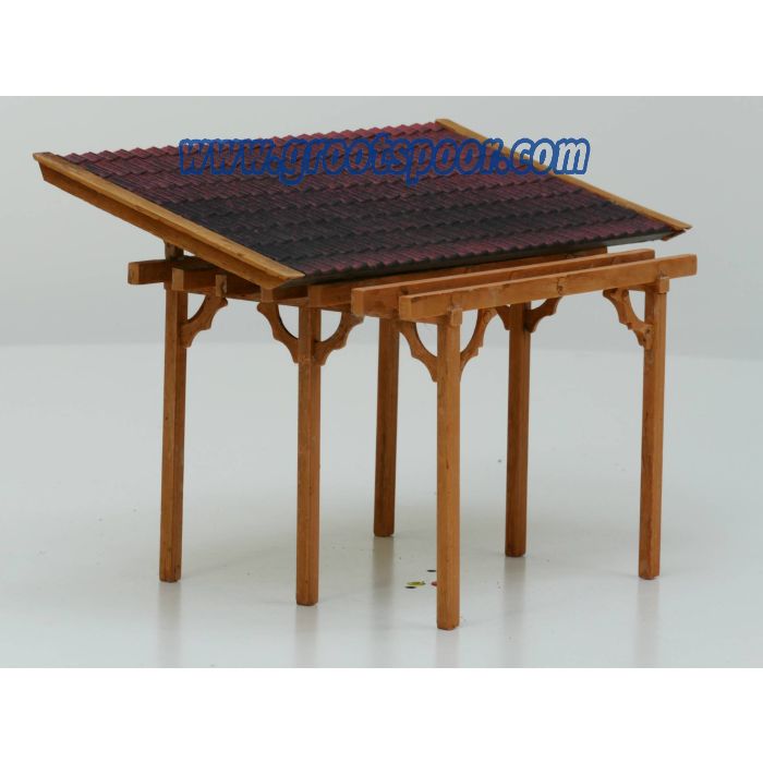 Pola Aanbouw afdak / Tuin terras Pergola Gebouwd model Nr2