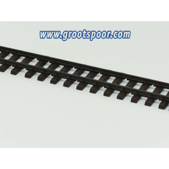 LGB Flexrails 150 cm Ongepoetst, Met Schroefbare railverbinders, Met soldeer resten - sku: 20220922032746 - Gebruikt - Goede staat - Afbeelding 2
