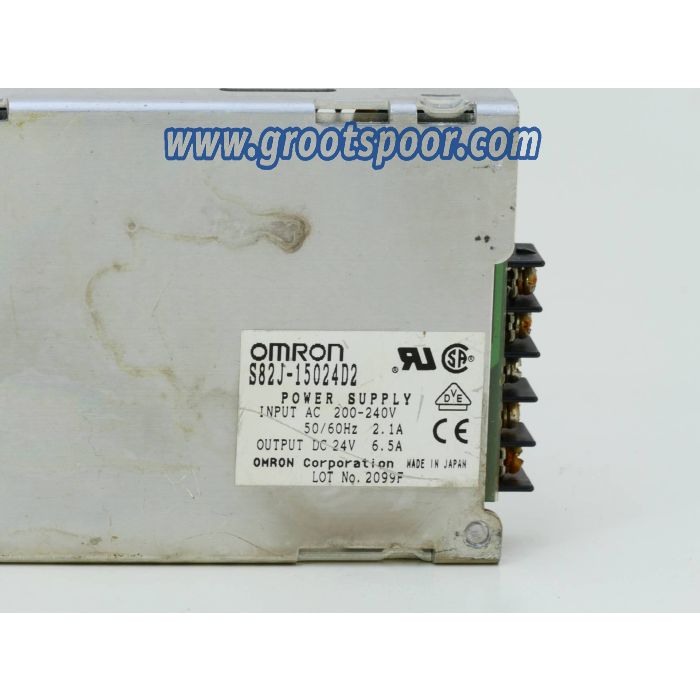OMRON power supply 24V 6,5A