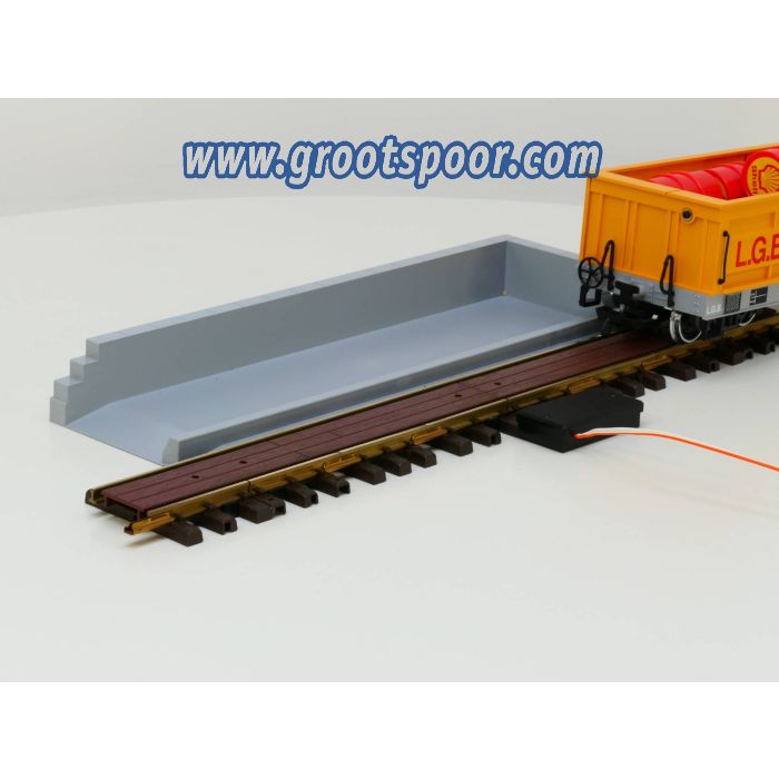 Set LGB 41610 & 10154 Automatic zelflosser & Auslösegleis für Funktionswagen, Metallrader 