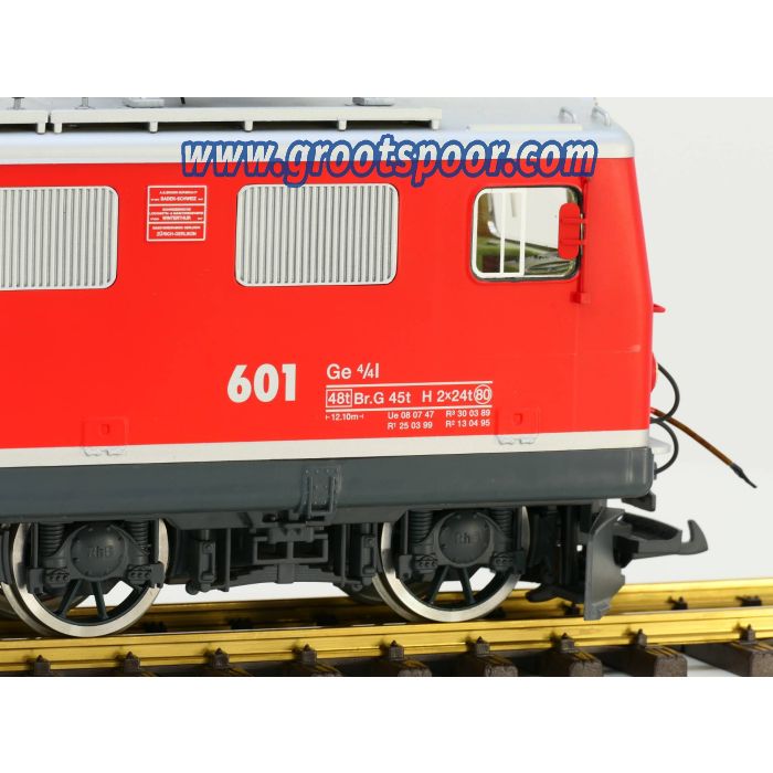 KISS 41012 RhB Ge 4/4 601 E.lok Albula, Digitaal, Sound, Goldcap Speicher