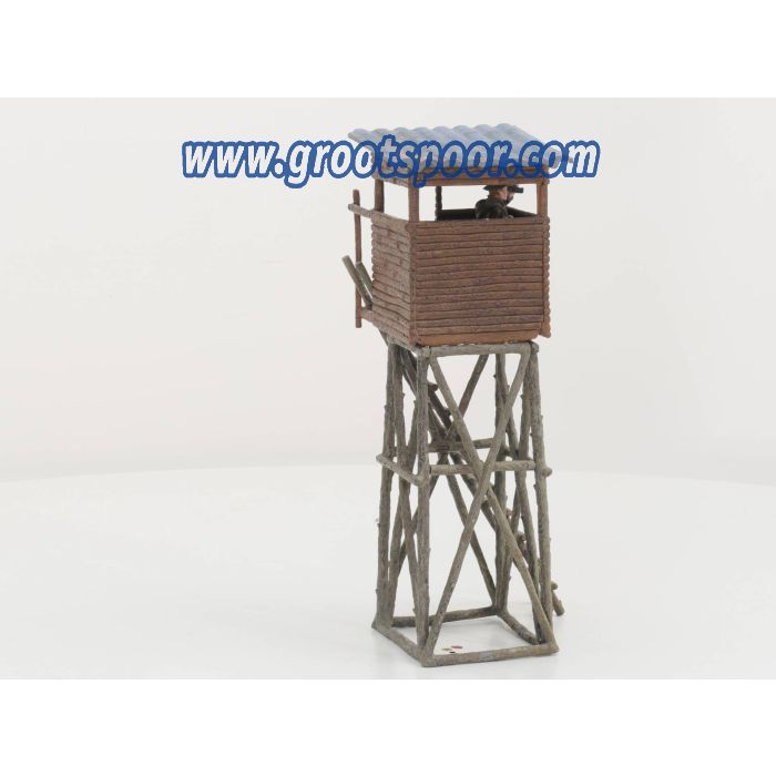 Jagerstoren met jager en hond Gebouwd model - sku: 20231006011856 - Gebruikt - Zeer goede staat - Afbeelding 4