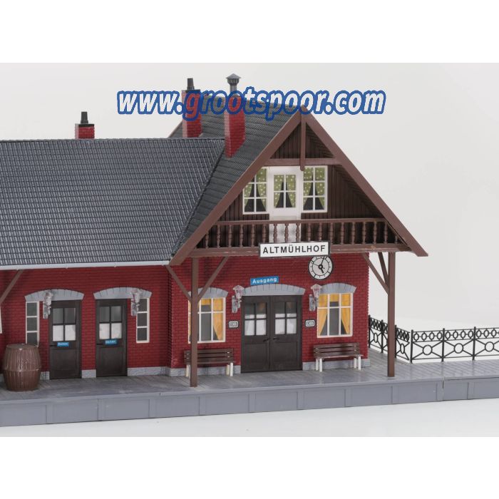 Märklin Spur 1 5615 Bahnhof Altmühlhof met Extra Bahnsteig