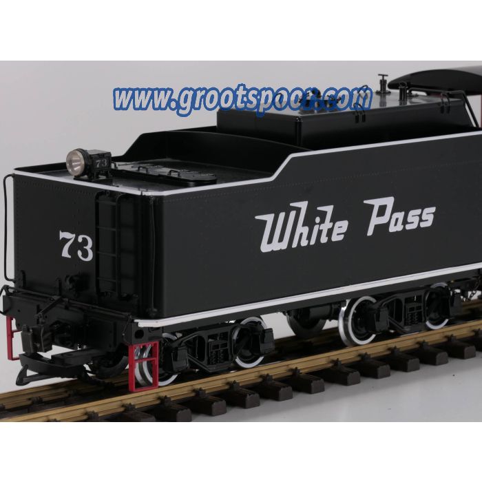 LGB 21832 LGB/Aster WP&Y-Dampflok 73, Sound, Limited Edition Nr.117, Digitaal, Met rookgenerator