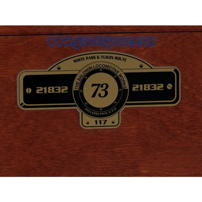 LGB 21832 LGB/Aster WP&Y-Dampflok 73, Sound, Limited Edition Nr.117, Digitaal, Met rookgenerator
