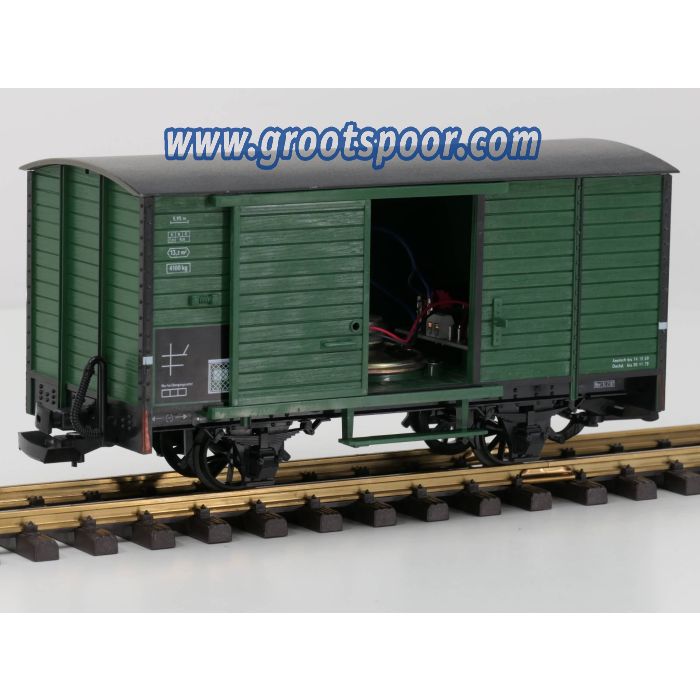 LGB 4135S Güterwagen mit Dampfsound - sku: 20230520012638 - Gebraucht - Guter Zustand - Bild 2