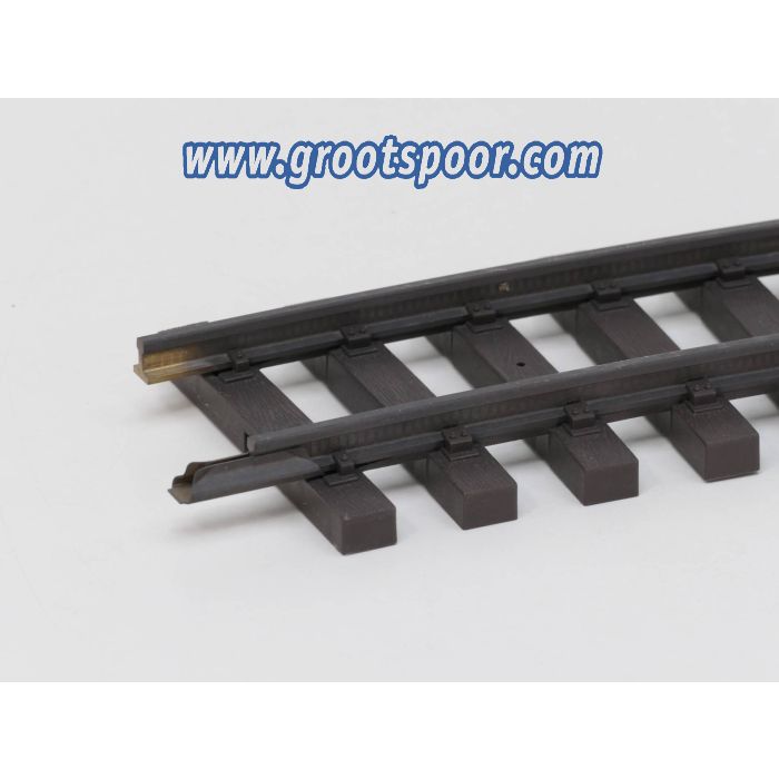 PIKO 35215 G-Bogen R5 1.243 mm, 15°,Buiten gebruikt, Ongepoetst