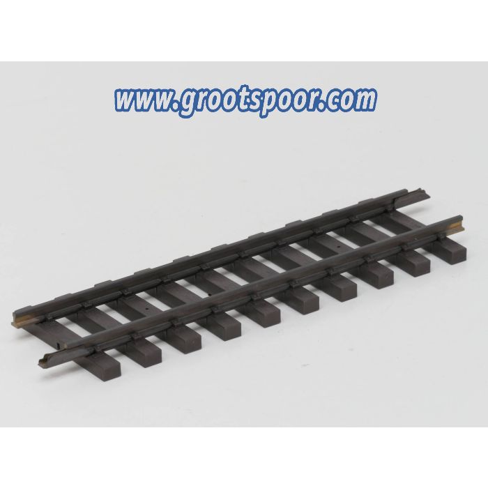 PIKO 35201 G-Gerades Gleis 280 mm, Buiten gebruikt, Ongepoetst