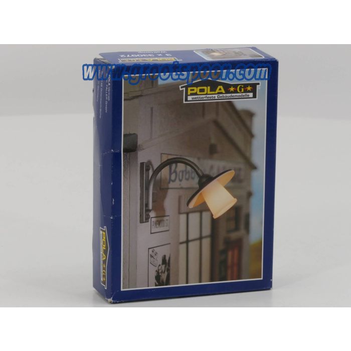POLA 330972 Muurlantaarn G SET van 3 stuks!