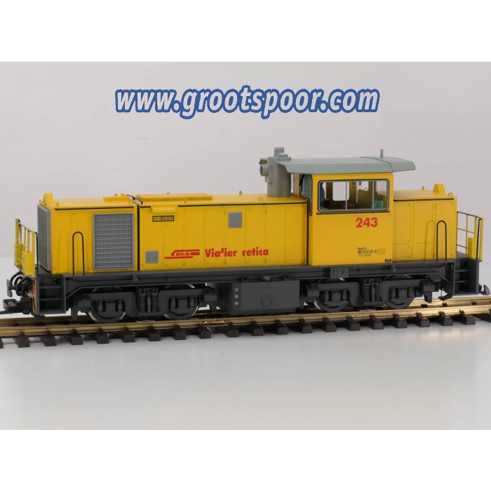 DIETZ Rhb Gmf 4/4 Diesellokomotief 243 Digitaal, Sound, Vitrinemodell