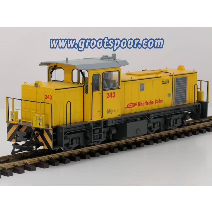 DIETZ Rhb Gmf 4/4 Diesellokomotief 243 Digitaal, Sound, Vitrinemodell