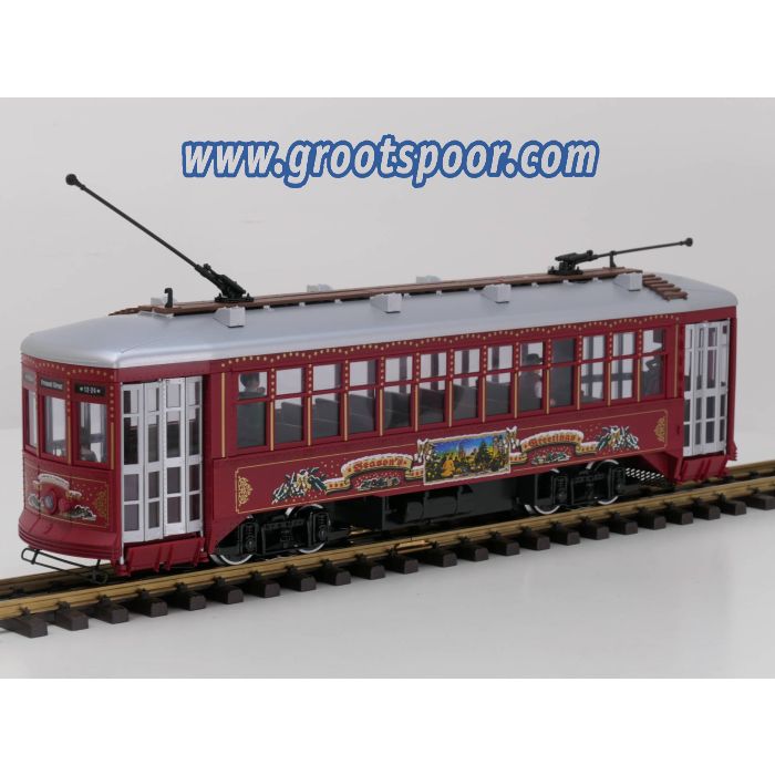 LGB 22382 Weihnachts-Straßenbahn, Sound, Digitaal, Vitrinemodell