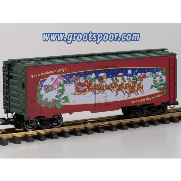 PIKO 38944 G Weihnachtswagen 2022 Boxcar, Vitrinemodell