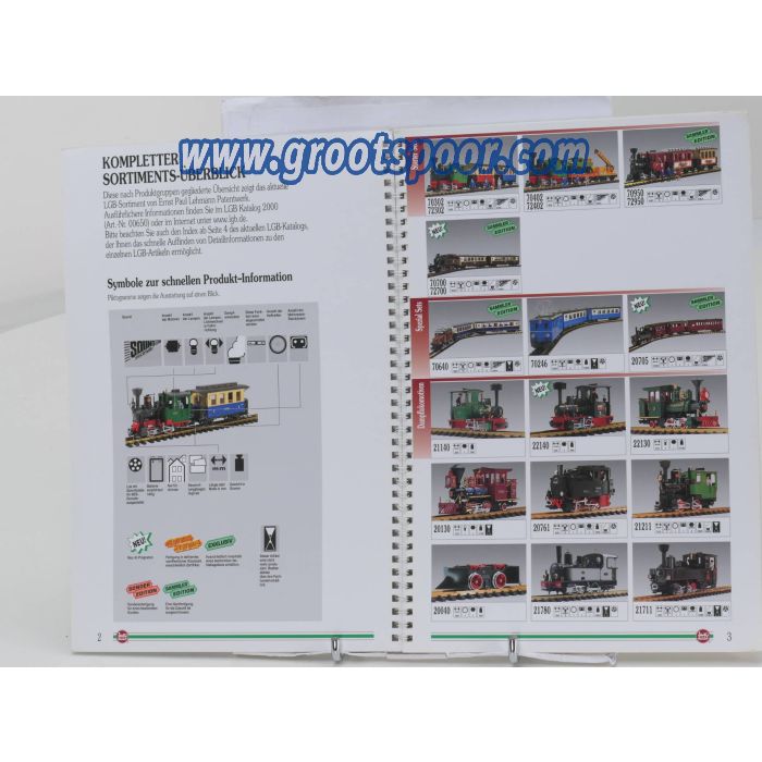 LGB 00130 Kompletter Sortiments-überblick 2000 winkel map - sku: 20230721120239 - Gebraucht - Sehr guter Zustand - Bild 2