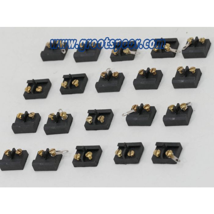 Massoth 8102020 Isolierschienenverbinder Spur G,;für Messing 20St.