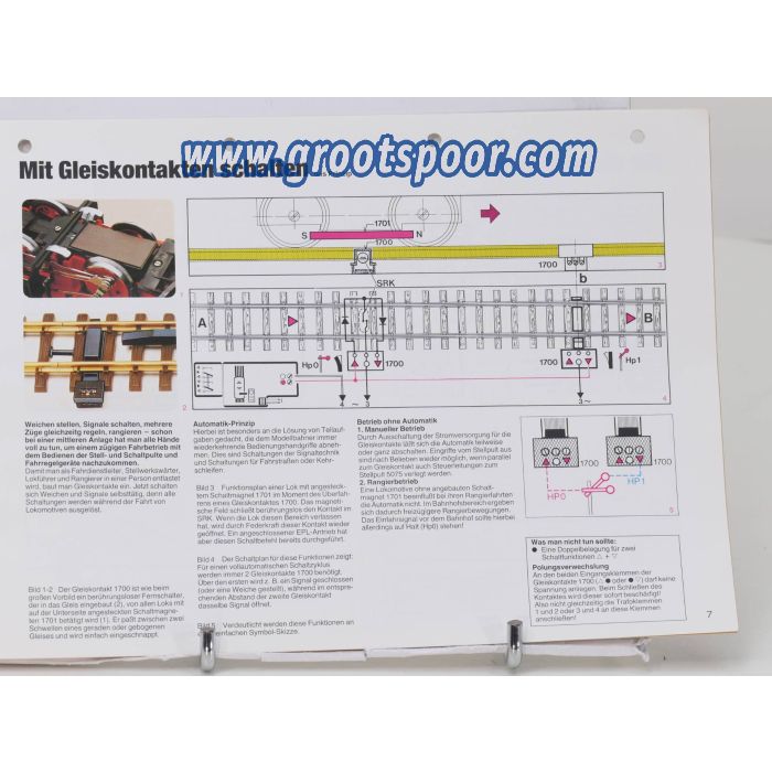 LGB 0021 EPL - Technik Weiche + Signal