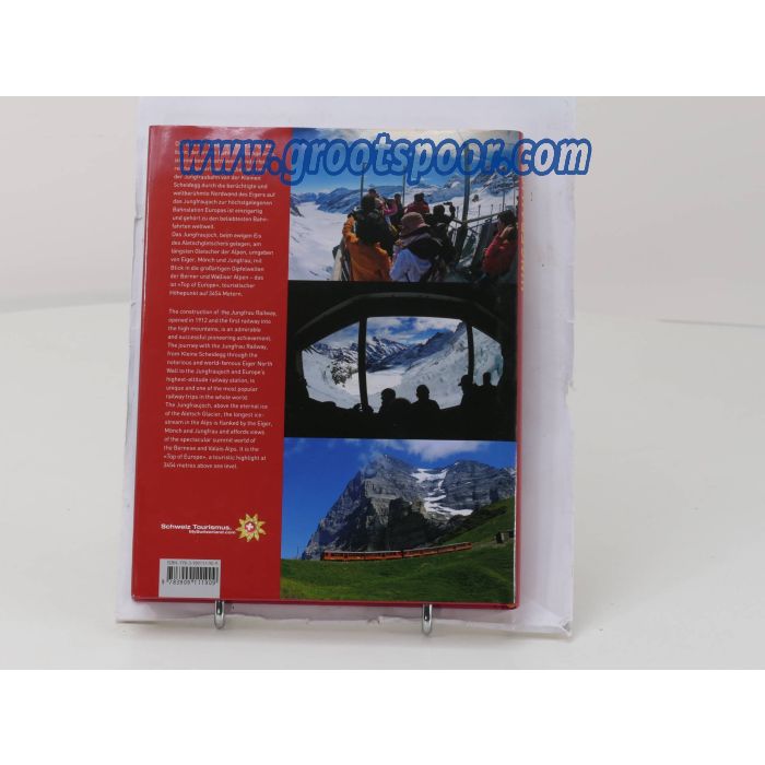 Boek Jungfraujoch top of Europe. Erlebnis Jungfraubahn - Jungfrau Railway Experience van Schweiz Tourismus #4748