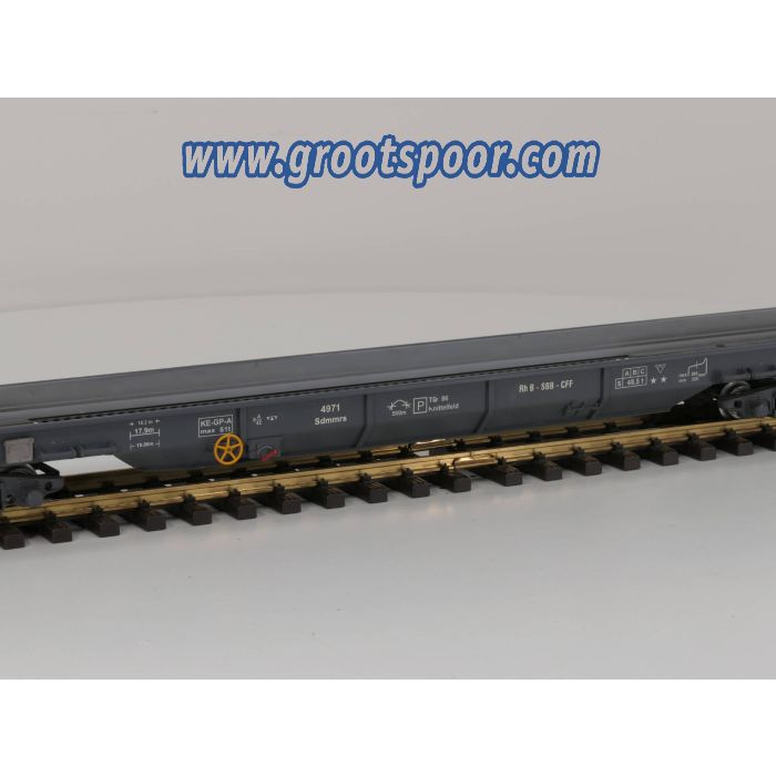 Magnus Dieplader Sdmmrs 4971 RhB SBB CFF, Metallrader - sku: 20230831033528 - Gebruikt - Zo goed als nieuw - Afbeelding 5