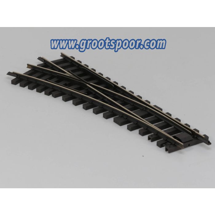 PIKO 35222 G-Weiche links, R5 22,5° buiten gebruikt