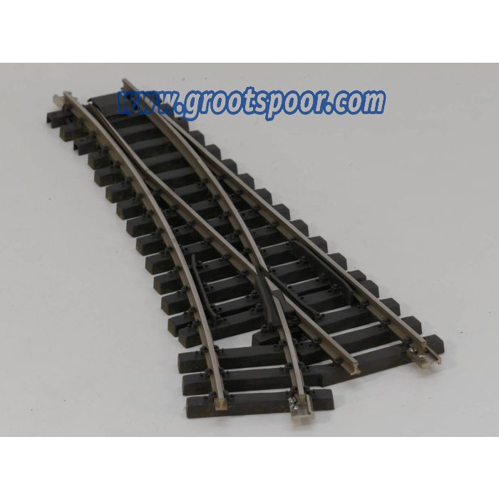 TRAINLINE45 1041265 Nickel Weiche R 120cm rechts, ohne Antrieb, Schroefbare railverbinders - sku: 20230907012400 - Gebraucht - Sehr guter Zustand - Bild 2