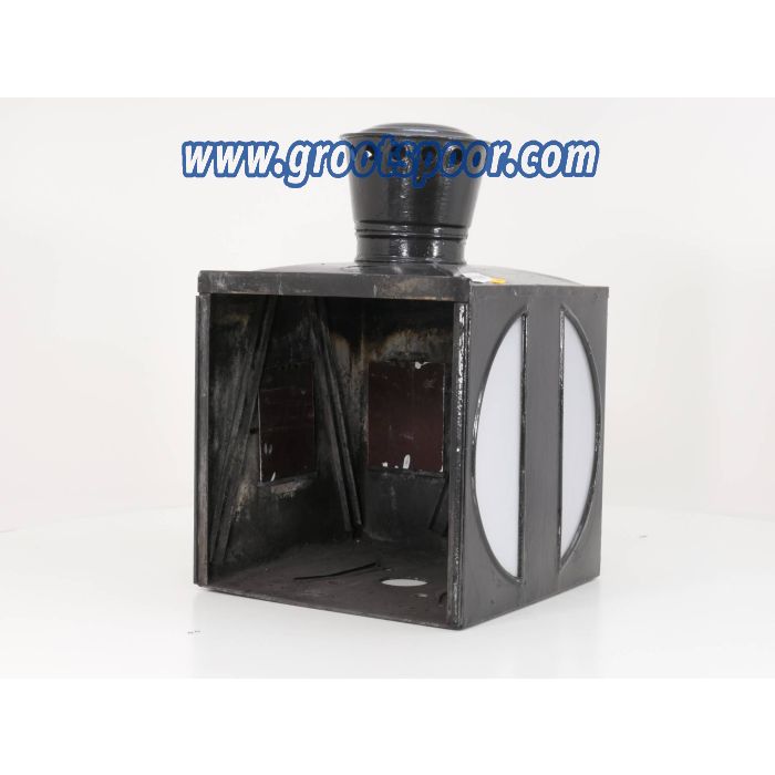 Draaischijf lantaarn oud met wit glas inlay - sku: 20190517074339 - Gebraucht - Guter Zustand - Bild 6