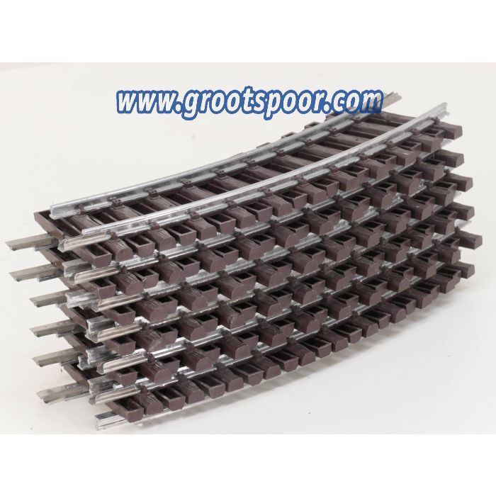 LGB 1100 Set 12x aluminium R1 Bochten (volle rail-cirkel)