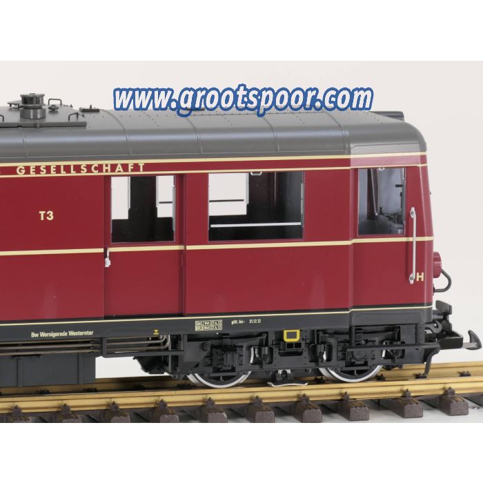 LGB 26390 Dieseltriebwagen T3, Digitaal, Sound, Vitrinemodel - sku: 20230928011311 - Gebraucht - Wie Neu - Bild 4